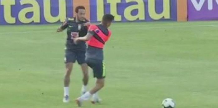 19-latek ośmieszył Neymara na treningu. Wściekły gwiazdor szybko wymierzył karę (VIDEO)
