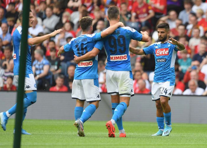 Napoli rozbiło towarzysko Liverpool FC. Arkadiusz Milik strzelił jednego z goli (VIDEO)