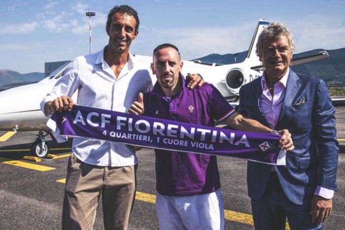 Oficjalnie: Franck Ribery został piłkarzem ACF Fiorentina. Zagra z Polakami