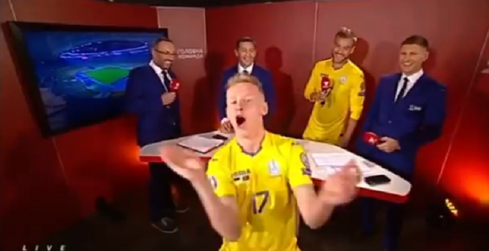 Reprezentant Ukrainy oszalał po awansie na Euro 2020. Zobaczcie, co zrobił! To gracz Manchesteru City, Klub skomentował jego zachowanie (VIDEO)