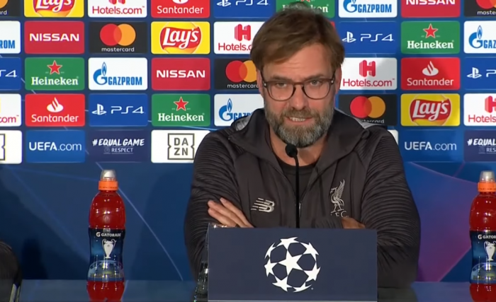 Juergen Klopp zrugał tłumacza podczas konferencji. Poszło o wypowiedź piłkarza (VIDEO)