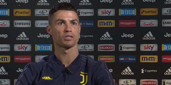 Cristiano Ronaldo po wygranej z Parmą Calcio: 