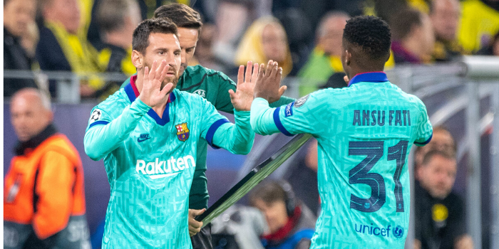Ansu Fati strzela kolejnego gola dla Barcelony! Następca Messiego? 