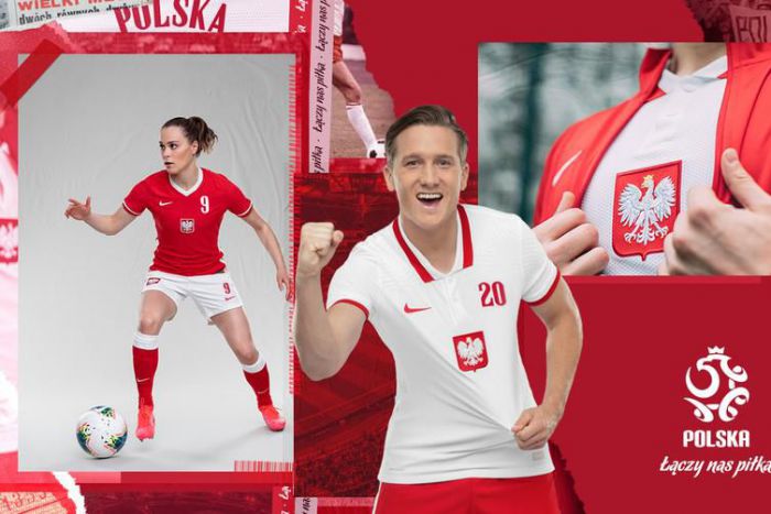 Oto nowe koszulki reprezentacji Polski. Nawiązują do niezapomnianych lat sukcesów biało-czerwonego futbolu (VIDEO)