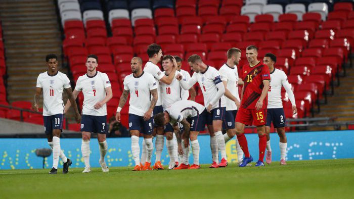 Anglia zakończyła blisko dwuletnią serię Belgii. Czerwone Diabły poległy na Wembley