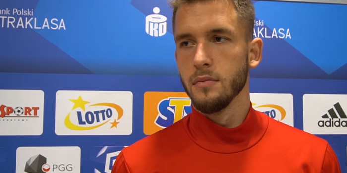Paweł Bochniewicz wyleciał z boiska. Nie zagra z gigantem na jego boisku