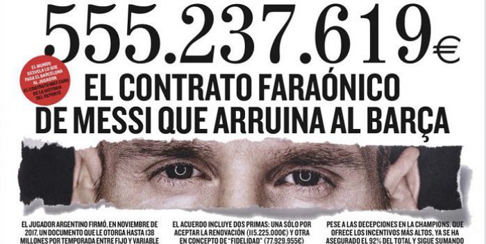 Leo Messi zrujnował FC Barcelona? Wyciekły szokujące informacje