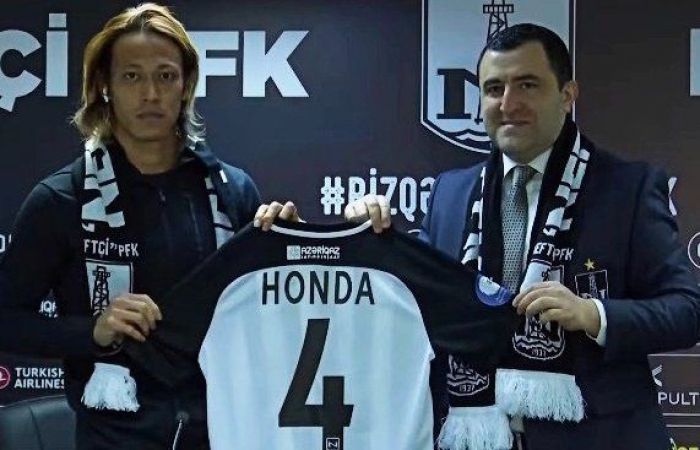 OFICJALNIE: Keisuke Honda będzie grał w Azerbejdżanie!