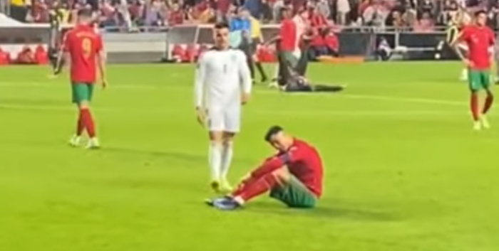 Tak kibice reprezentacji Serbii wyśmiali Portugalię i dopiekli Cristiano Ronaldo (VIDEO)