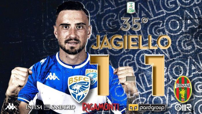 Filip Jagiełło bohaterem Brescii Calcio