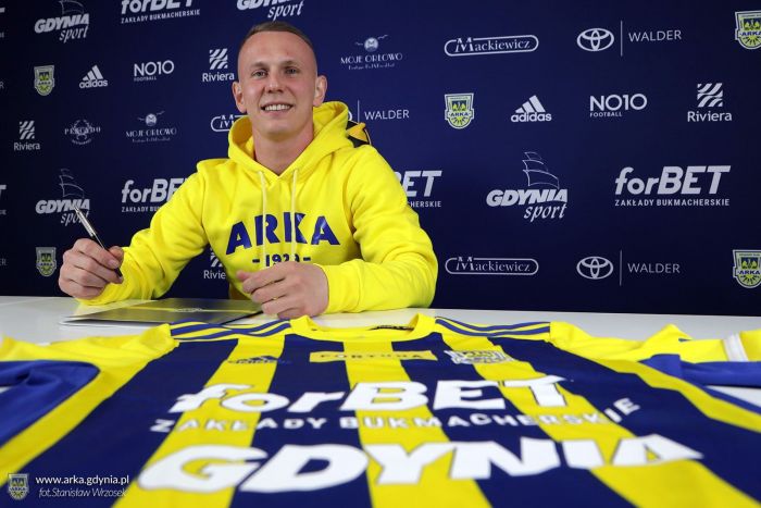Arka Gdynia pozyskała napastnika z Ekstraklasy