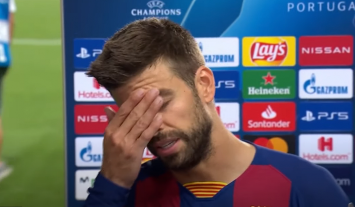Gerard Pique tłumaczy się z szokujących nagrań. 