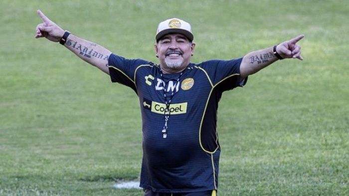 Koszulka Diego Maradony, w której strzelił bramkę 