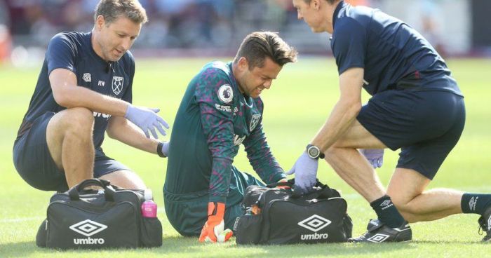 Niepokojące prognozy ws. kontuzji Łukasza Fabiańskiego. Słowa Davida Moyesa nie brzmią optymistycznie