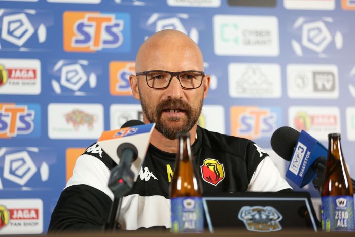 Maciej Stolarczyk, szkoleniowiec Jagiellonii: W Lubinie zagramy o pełną pulę