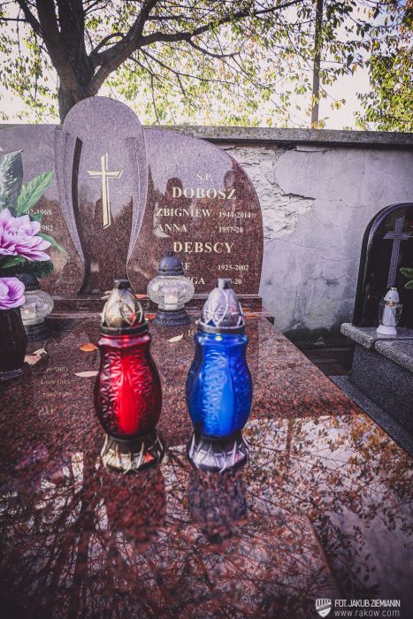 Czerwono-niebiescy odwiedzili groby zasłużonych dla Rakowa