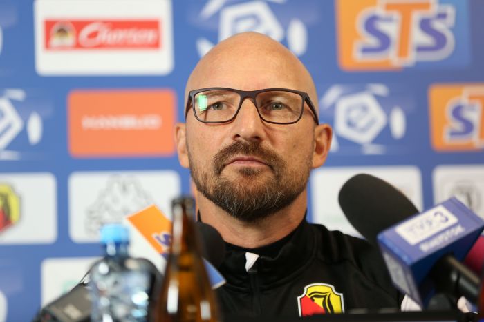 Maciej Stolarczyk o problemach Jagiellonii Białystok