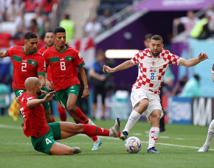 Dwa szybkie gole w meczu o trzecie miejsce mundialu. Chorwaci prowadzą do przerwy (VIDEO)