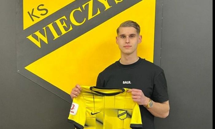 Wieczysta Kraków ma nowego napastnika. Wzięła go z klubu Ekstraklasy