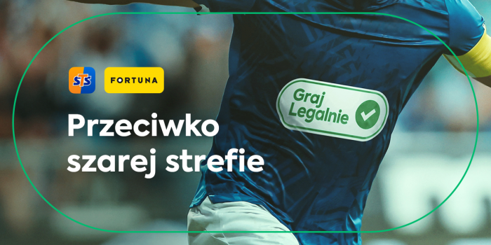 STS i Fortuna „grają legalnie” i solidarnie zmieniają branding meczowy. Najwięksi na rynku wspólnie komunikują problem szarej strefy