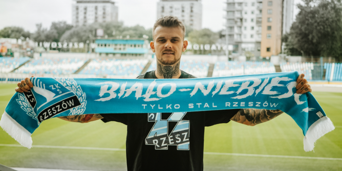 Strzelał gole Realowi Madryt i Interowi w Lidze Mistrzów. Teraz zagra w Stali Rzeszów