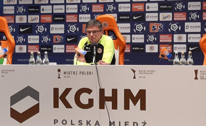 Trener Zagłębia Lubin nie przebiera w słowach. 