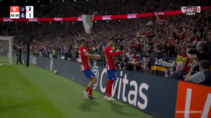 Derby Madrytu dla Rojiblancos. Kapitalny gol Kroosa to za mało (VIDEO)