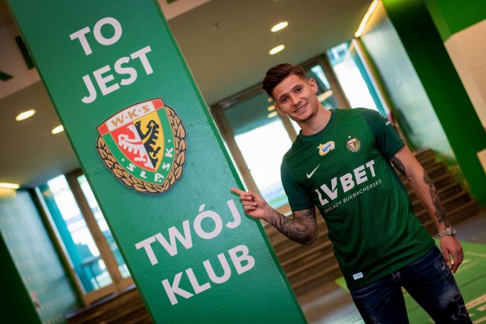 Będzie debiut Patryka Klimali w barwach Śląska Wrocław