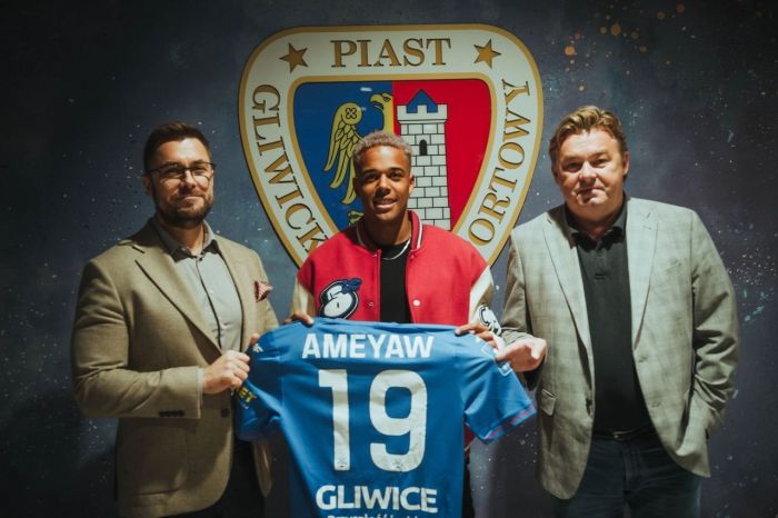 Michael Ameyaw zostaje na dłużej w Piaście Gliwice. 