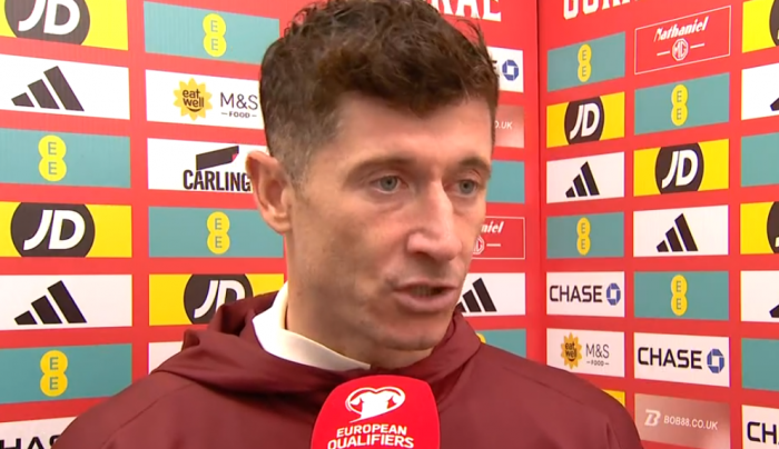 Lewandowski przemówił po wygranej z Walią. 
