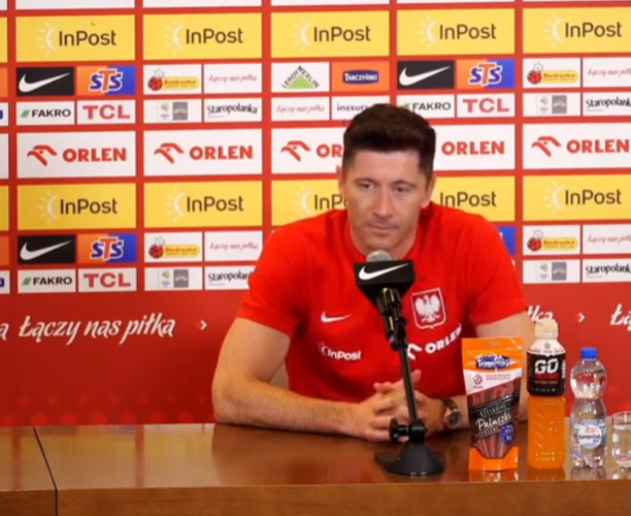 Konferencja prasowa reprezentacji Polski. Lewandowski wskazał cel na Euro