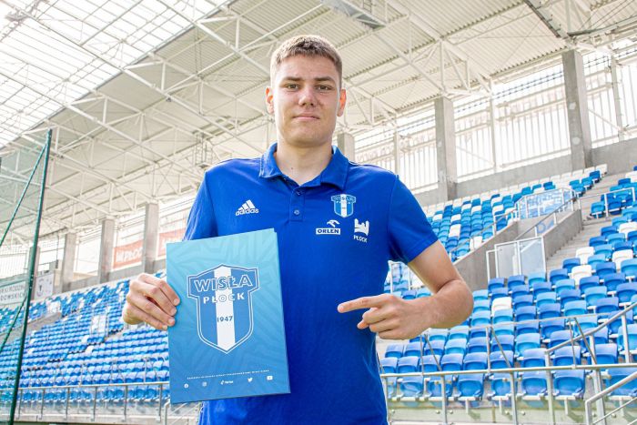 Bramkarz przedłużył kontrakt z Wisłą Płock i został wypożyczony do IV ligi