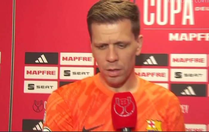 Wojciech Szczęsny o swoich występach w FC Barcelonie. 
