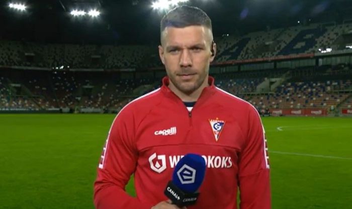 Lukas Podolski zdradził, dlaczego postanowił przedłużyć umowę z Górnikiem Zabrze