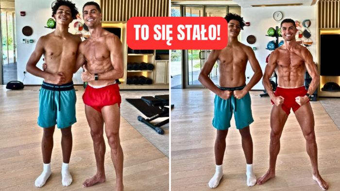 Tego nikt się nie spodziewał! Co za zdjęcia Cristiano Ronaldo