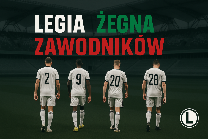 Czterej piłkarze odchodzą z Legii. Tam zagrają w nowym sezonie