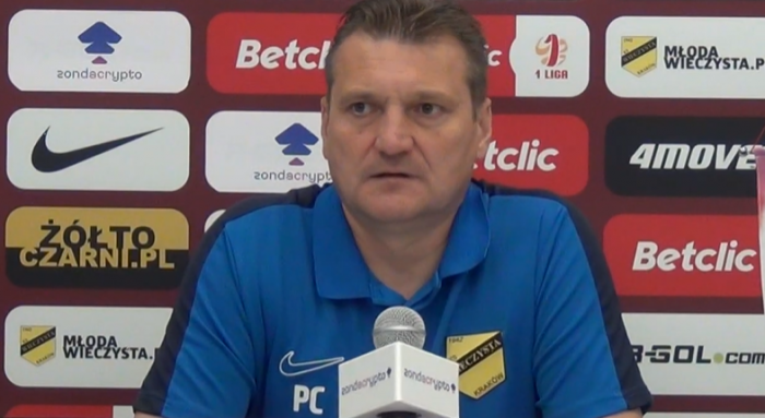 Stało się! Przemysław Cecherz nie przetrwał. Szybko wyleciał z Wieczystej Kraków