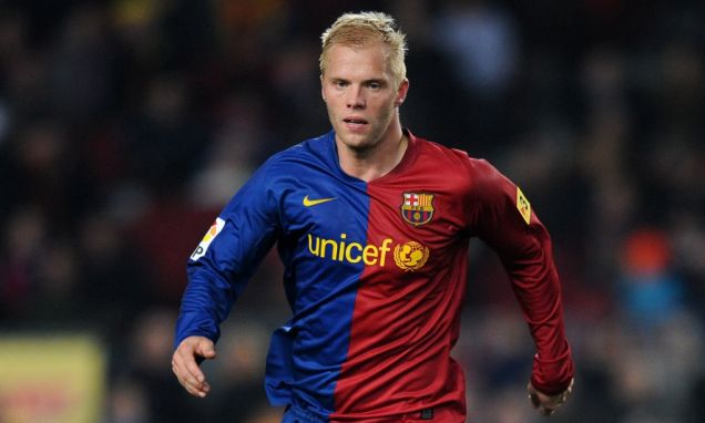 Będzie piłkarzem, jak dziadek i ojciec. Zdobył pięknego gola dla Barcelony! (VIDEO)