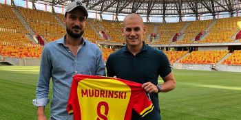 Ognjen Mudrinski przedstawia się fanom Jagiellonii: Jestem prawdziwym kilerem. Potwierdzi to w Ekstraklasie?