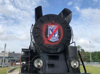Chuligani zdewastowali lokomotywę Lecha Poznań! 