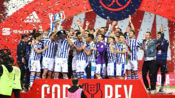 W końcu udało się zagrać. Real Sociedad z Pucharem Króla, a już niedługo kolejny finał... (VIDEO)