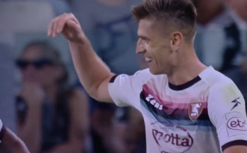 Krzysztof Piątek z pierwszym golem w Salernitanie. Trafił w meczu z Juventusem (VIDEO)