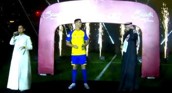 Cristiano Ronaldo efektownie zaprezentowany w Al-Nassr. Przyznał, że zrezygnował z wielu ofert, by trafić do tego klubu