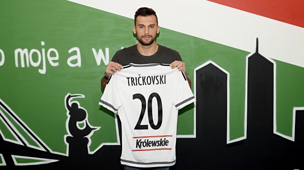 Trickovski piłkarzem Legii Warszawa!