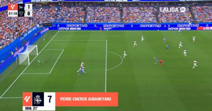 Aubameyang już strzela! Wymarzony początek po transferze do Deportivo La Coruña (VIDEO)