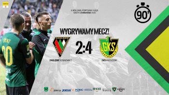 Fortuna 1 Liga. Pierwsze wyjazdowe zwycięstwo w sezonie GKS-u Jastrzębie. Hat-trick Jakuba Wróbla (Wideo)
