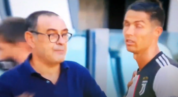 DZIWNE zachowanie Cristiano Ronaldo (VIDEO)