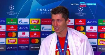 Lewandowski ze łzami w oczach po finale Ligi Mistrzów. Spełnił nie tylko swoje marzenie. Wzruszająca dedykacja