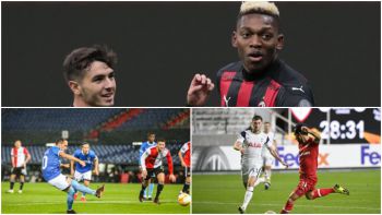 Milan niepokonany od 23 meczów, pudło Ibrahimovicia z karnego. Klęski Feyenoordu i Gent u siebie osłodziła kibicom w Beneluksie wielka wpadka Tottenhamu w Belgii