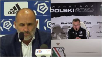 Michniewicz: Na szczęście nie było przewinienia. Probierz: Już nie wiem, kiedy... Nie znam się